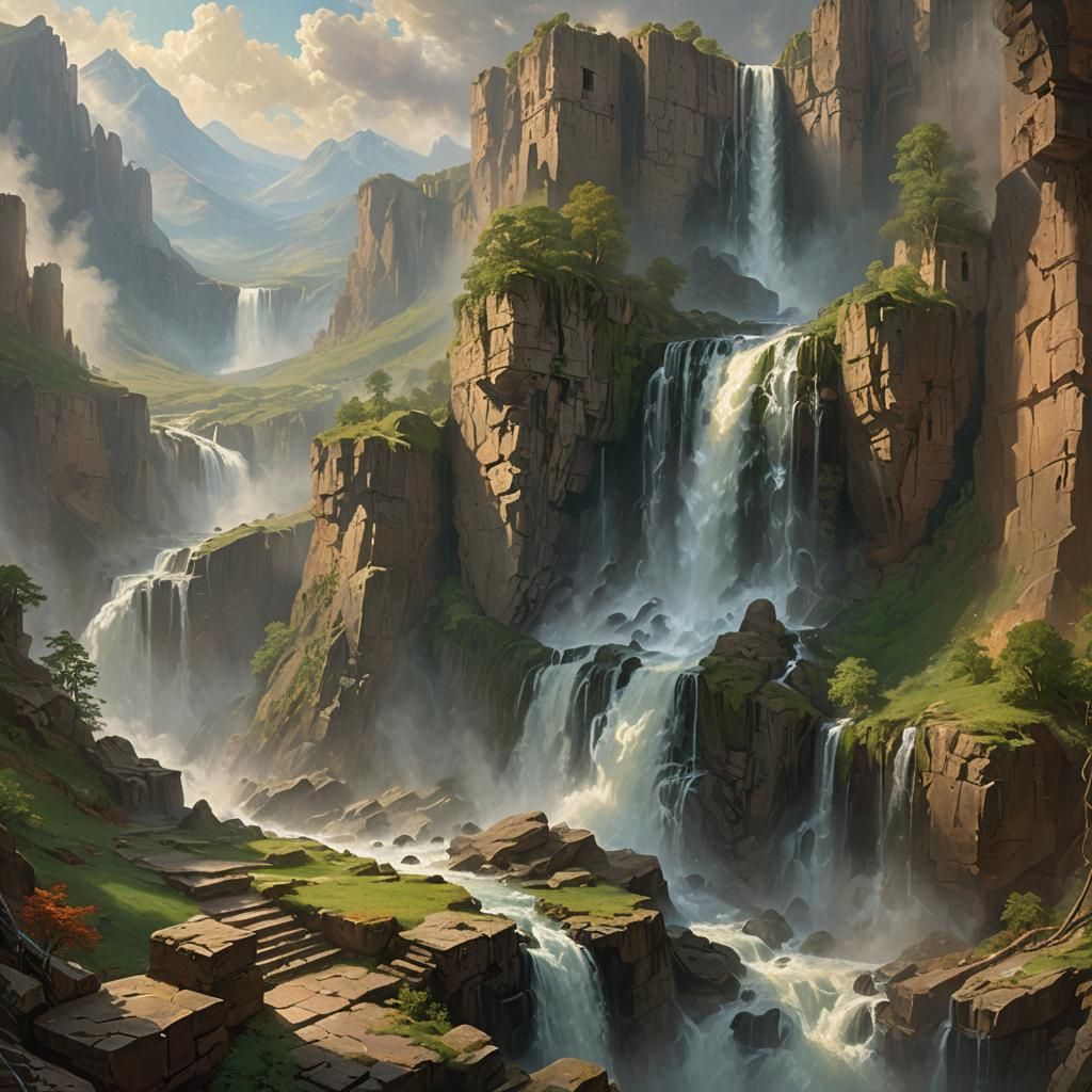 Monumental Waterfall