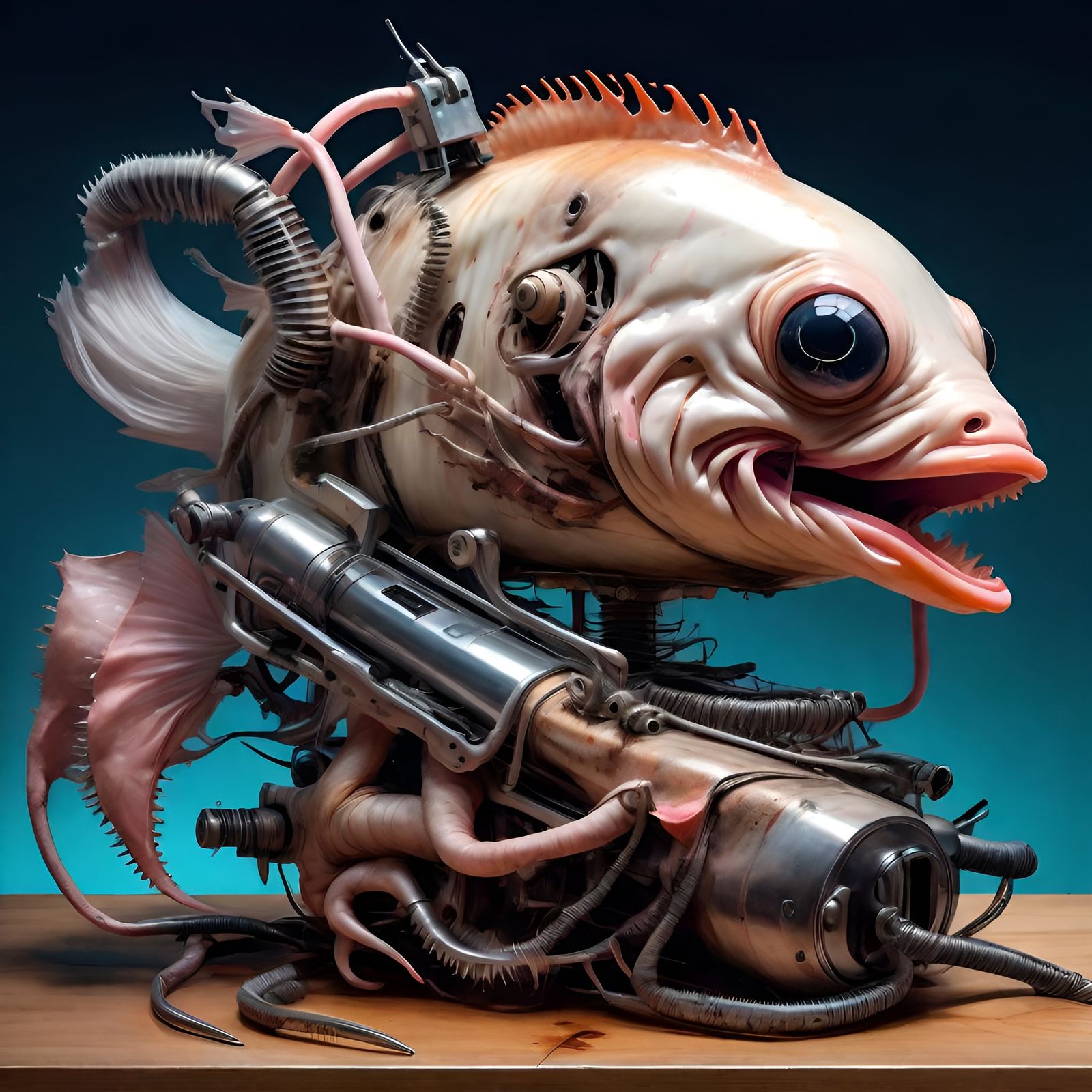 Biomorphic Fish; "Don't know what it does but I'm not afraid to use it!"