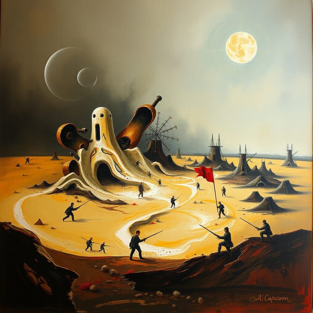 surrealism - art of war