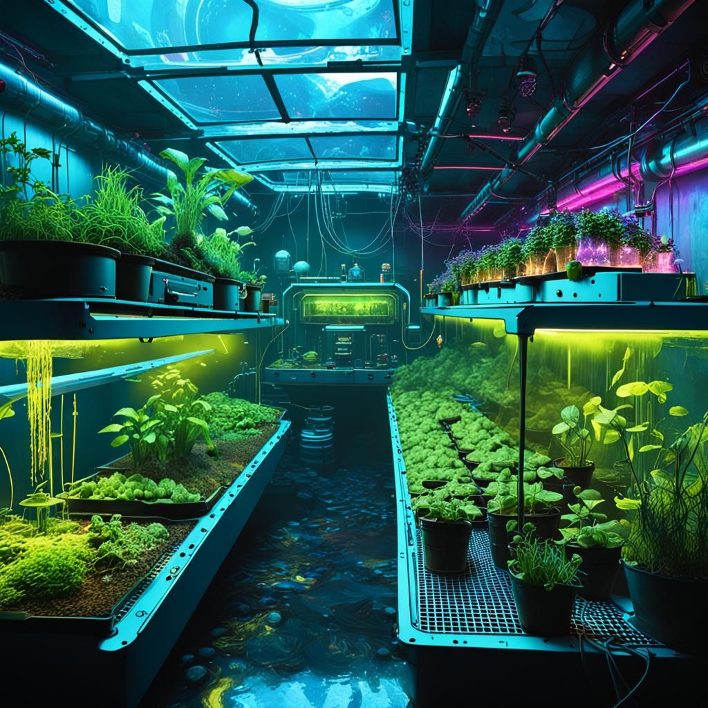 Steampunk Aquaponics on Spell Jamming Ship