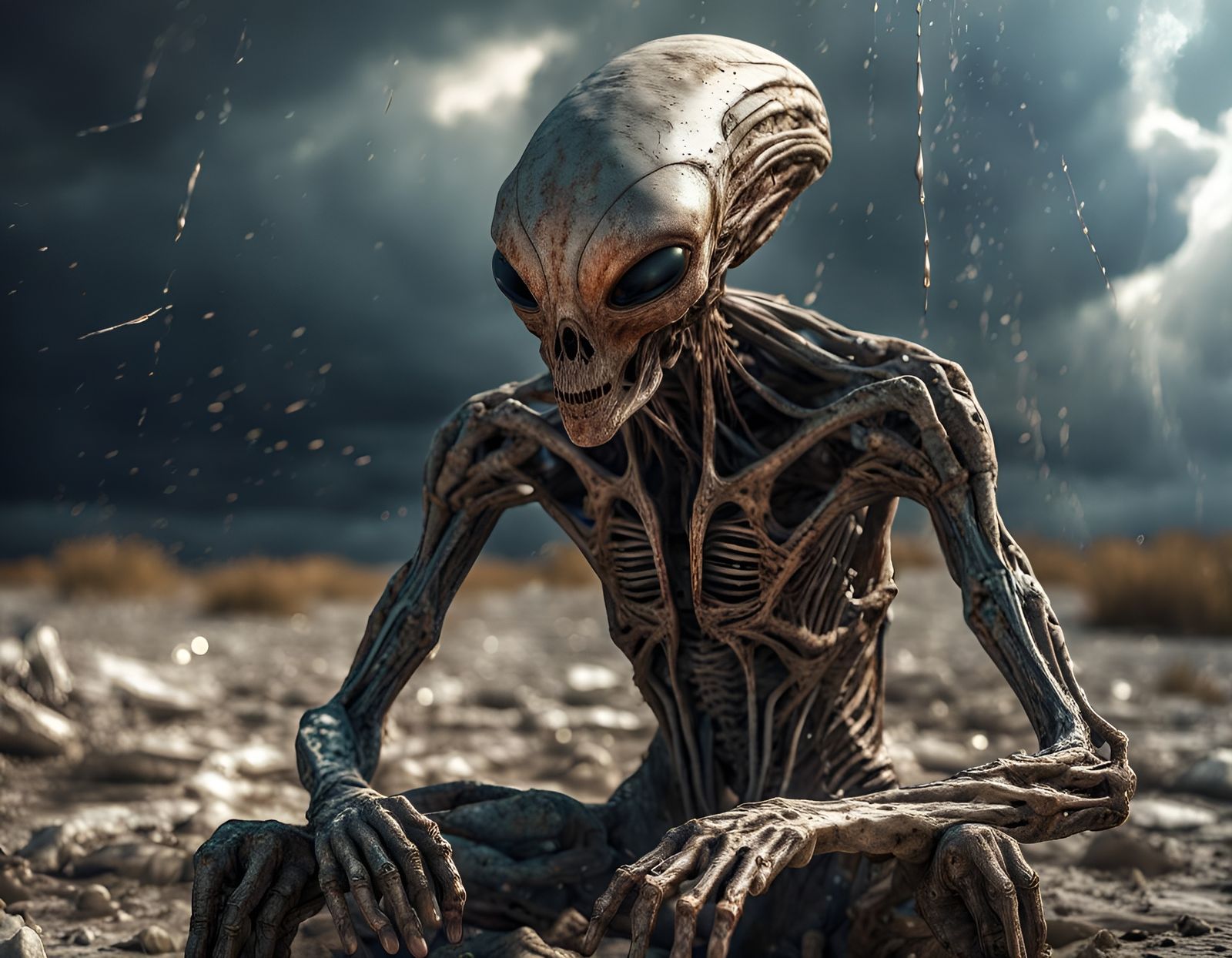 Just my bad luck.... I hate rain!