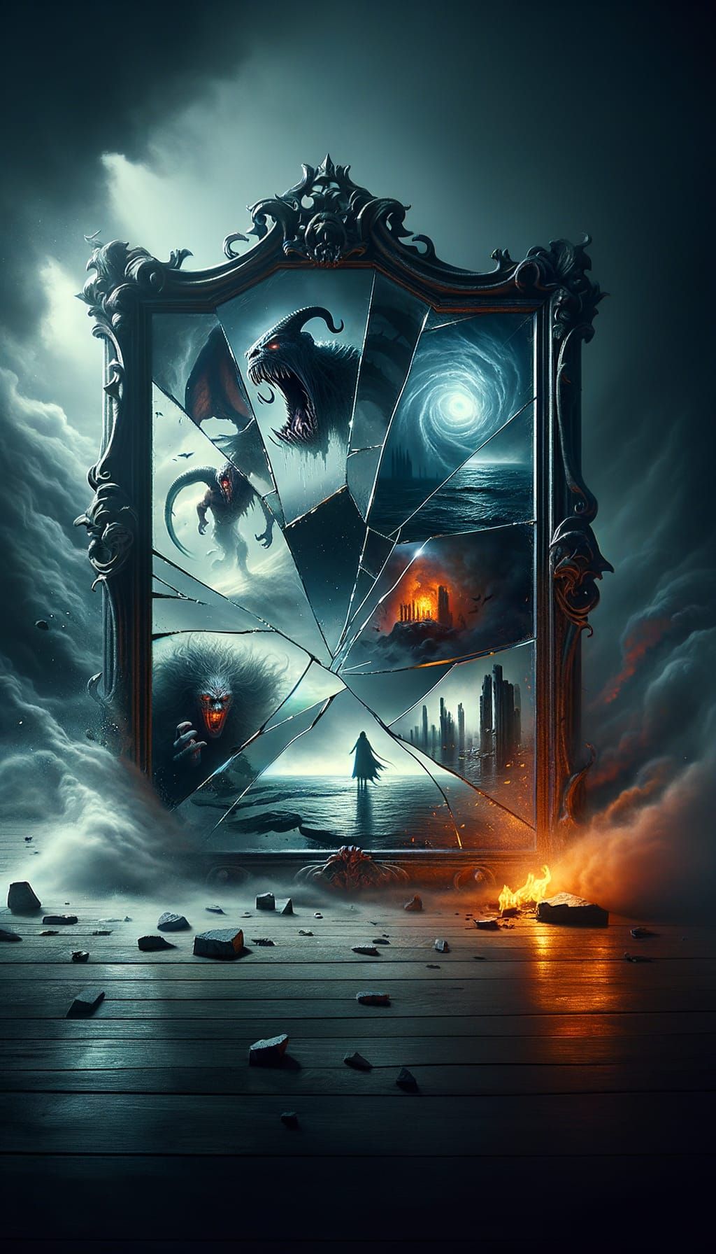 Shattered Mirror Reflects Terrifying Perils