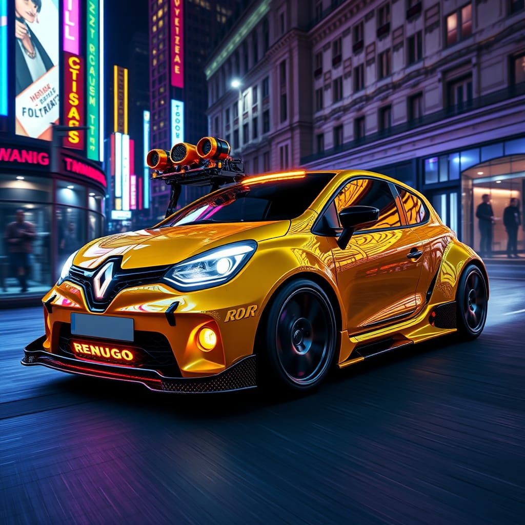Steampunk Twingo Race Car: A Powerful Urban Legend