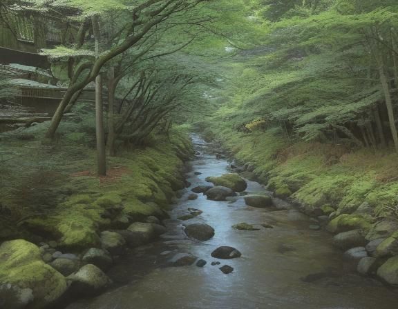 Vibrant Futuristic Scene with Nostalgic Elements