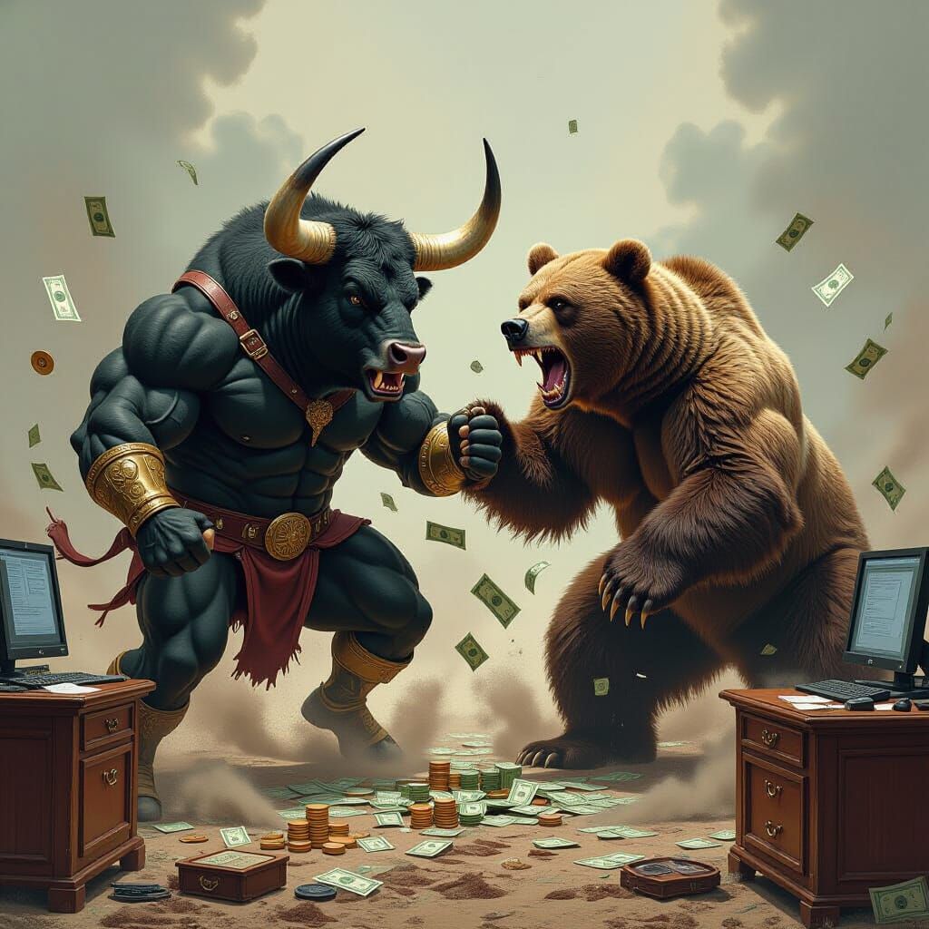 Bull vs Bear: Epic Battle of Market Forces