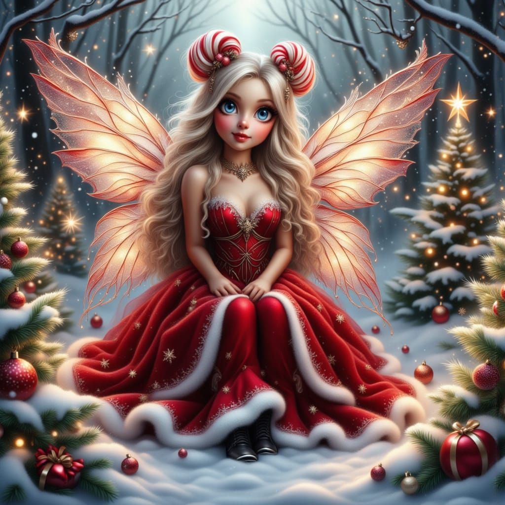 Christmas Fairy❤️💚🤶🏻