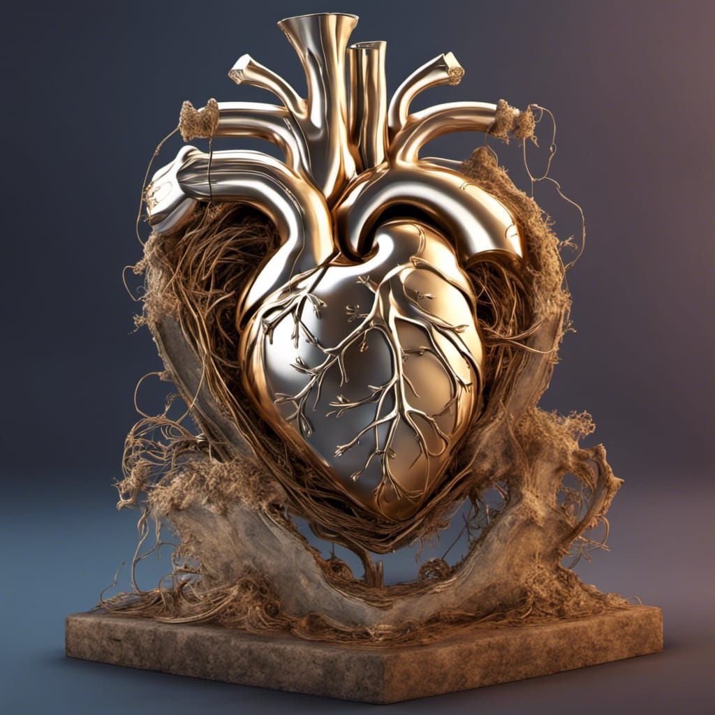 Golden Heart in a World of Harmony