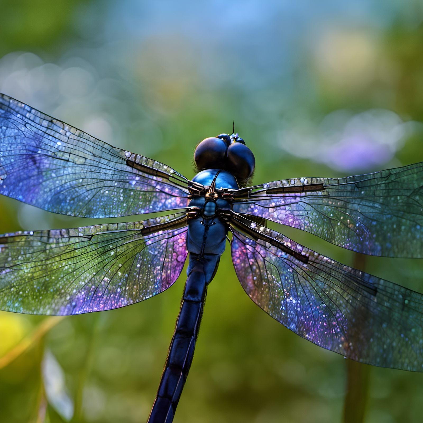 blue dragonfly
