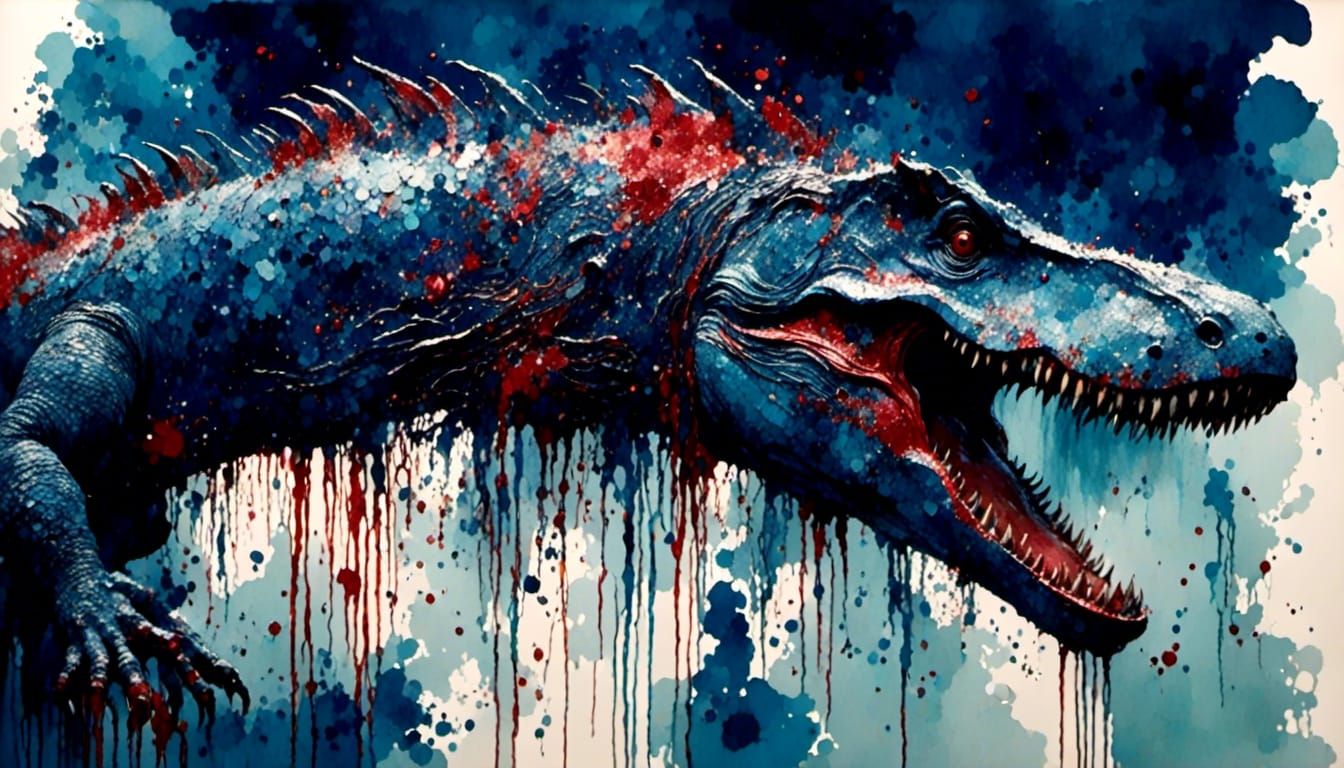 Terrifying Kaiju Mosasaur Dominates Vancouver: Red and Indig...