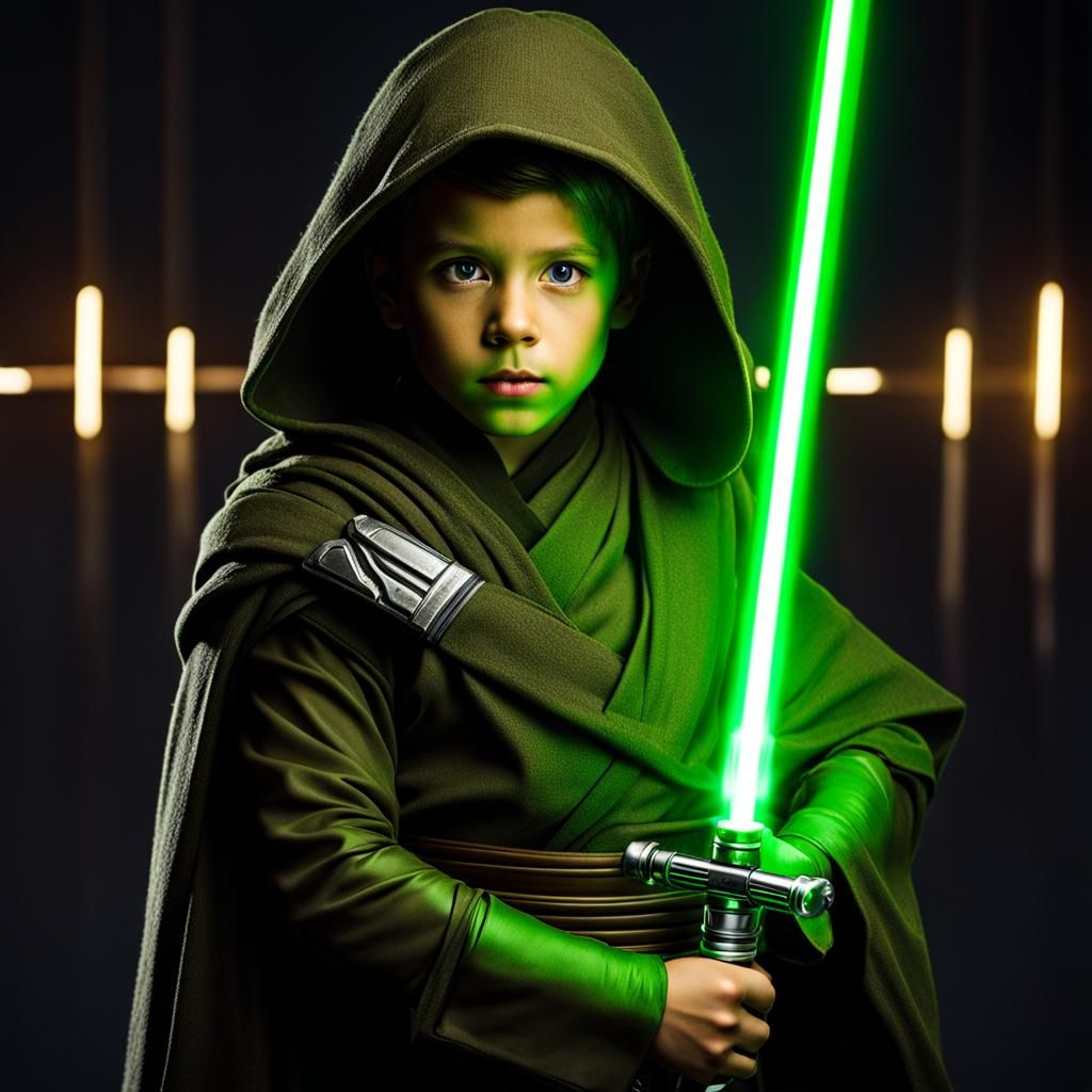 Baylan Skoll as Jedi Knight with Lightsaber