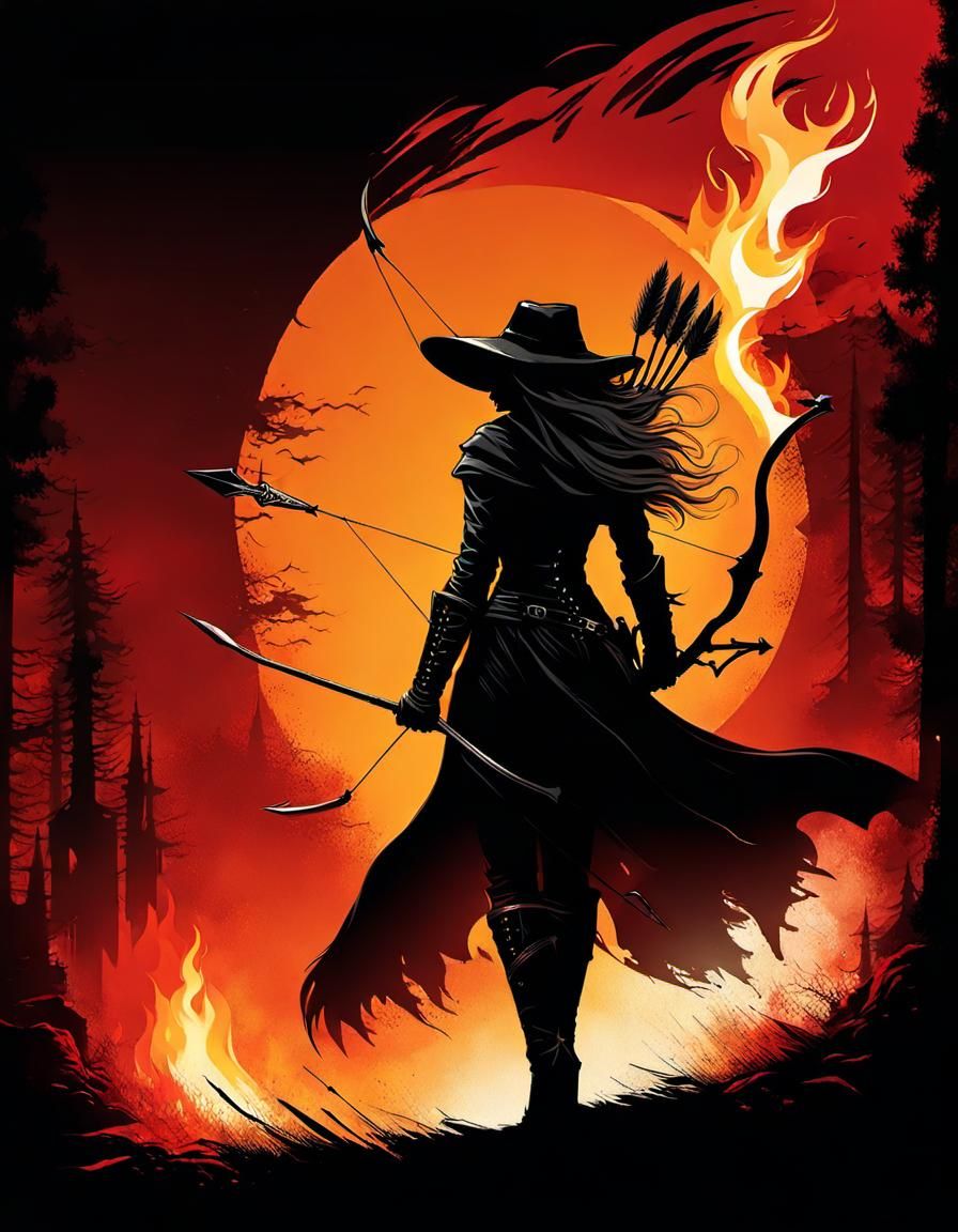 Deconstructed bow in a pretty picture