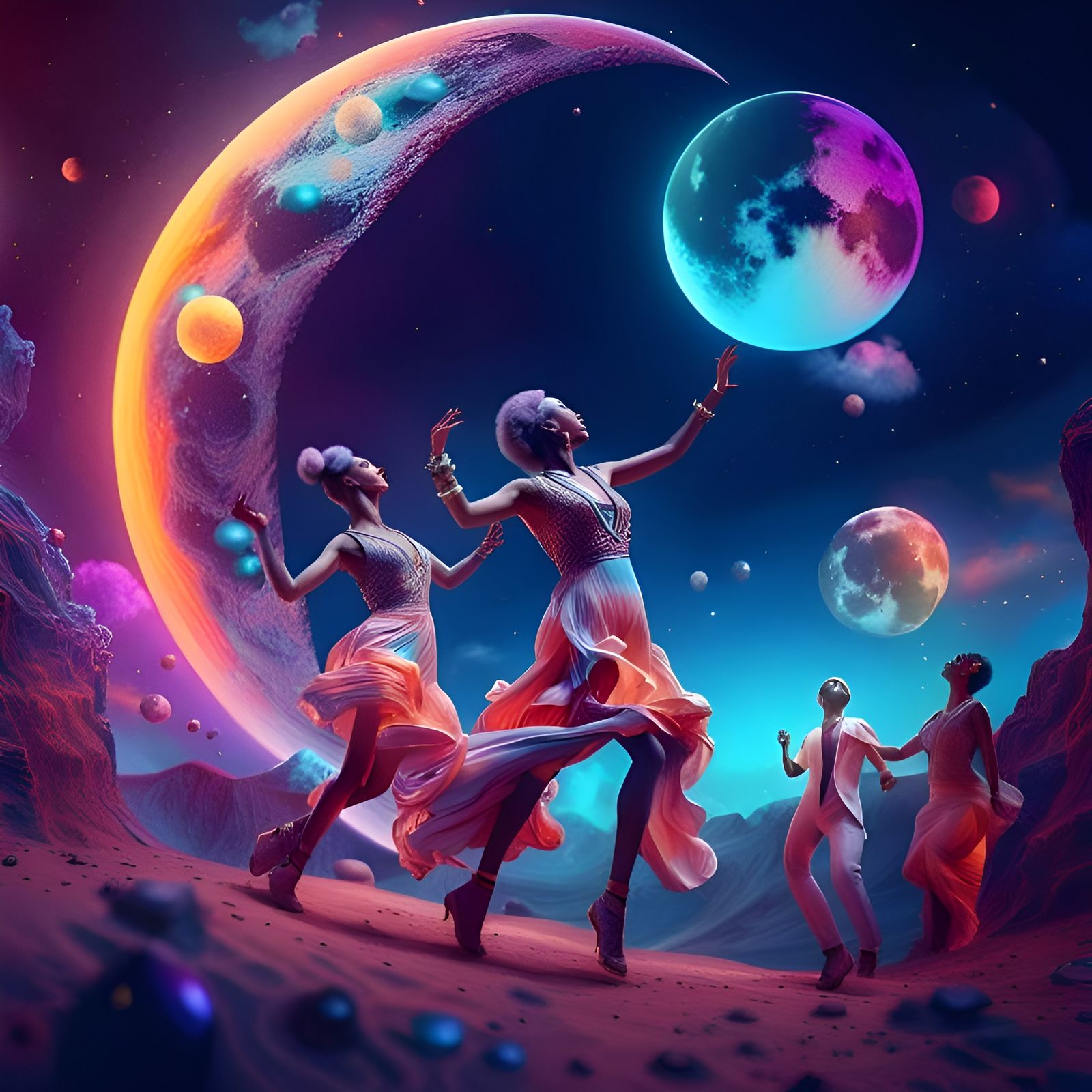 Dancing on the Moon