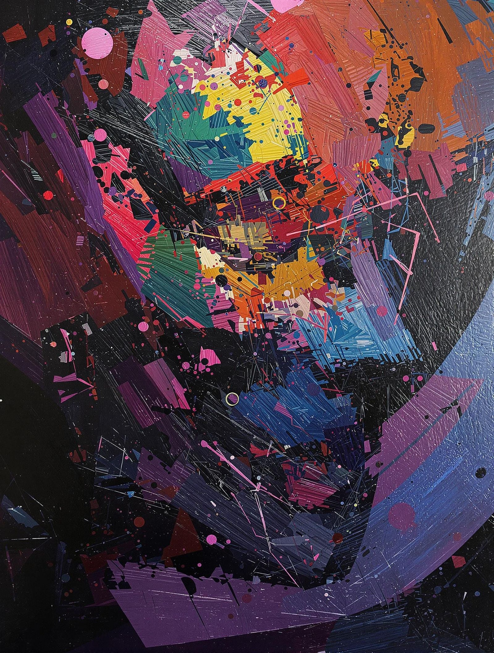 A vivid 8K HDR impasto painting using maximalist chiaroscuro [ALWAYS SHOOTING IN THE DARK],