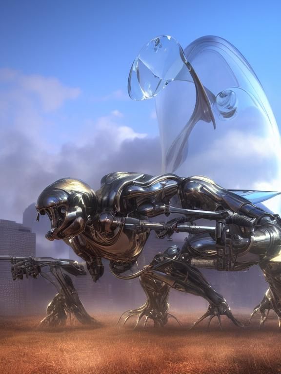 Cyborg Guards at Syndicate Outpost on Aldeberon