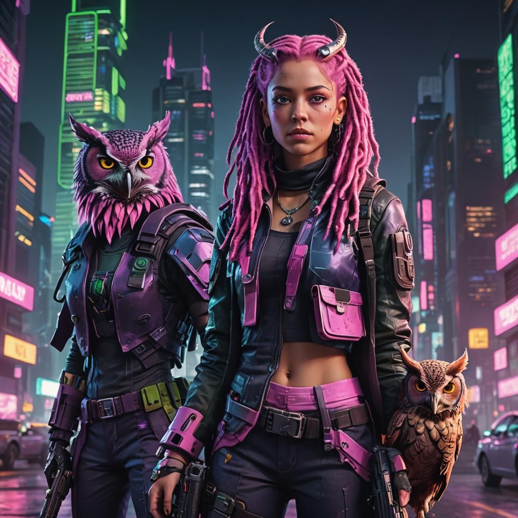 Cyberpunk Corporate Espionage: Neon-Lit Future