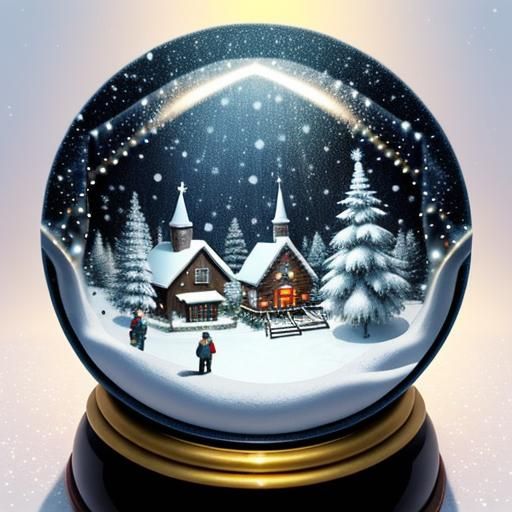 Enchanting Snow Globes: Whimsical Winter Scenes