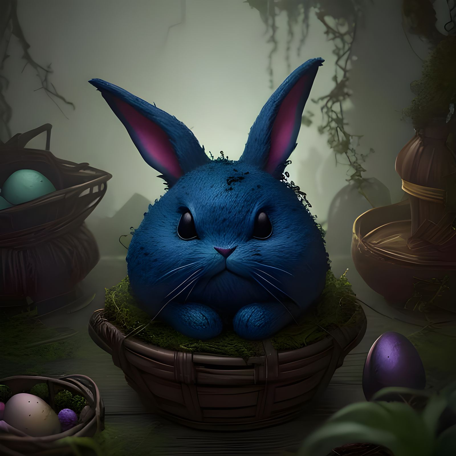 Little Shop of Horrors Easter Bunny Basket