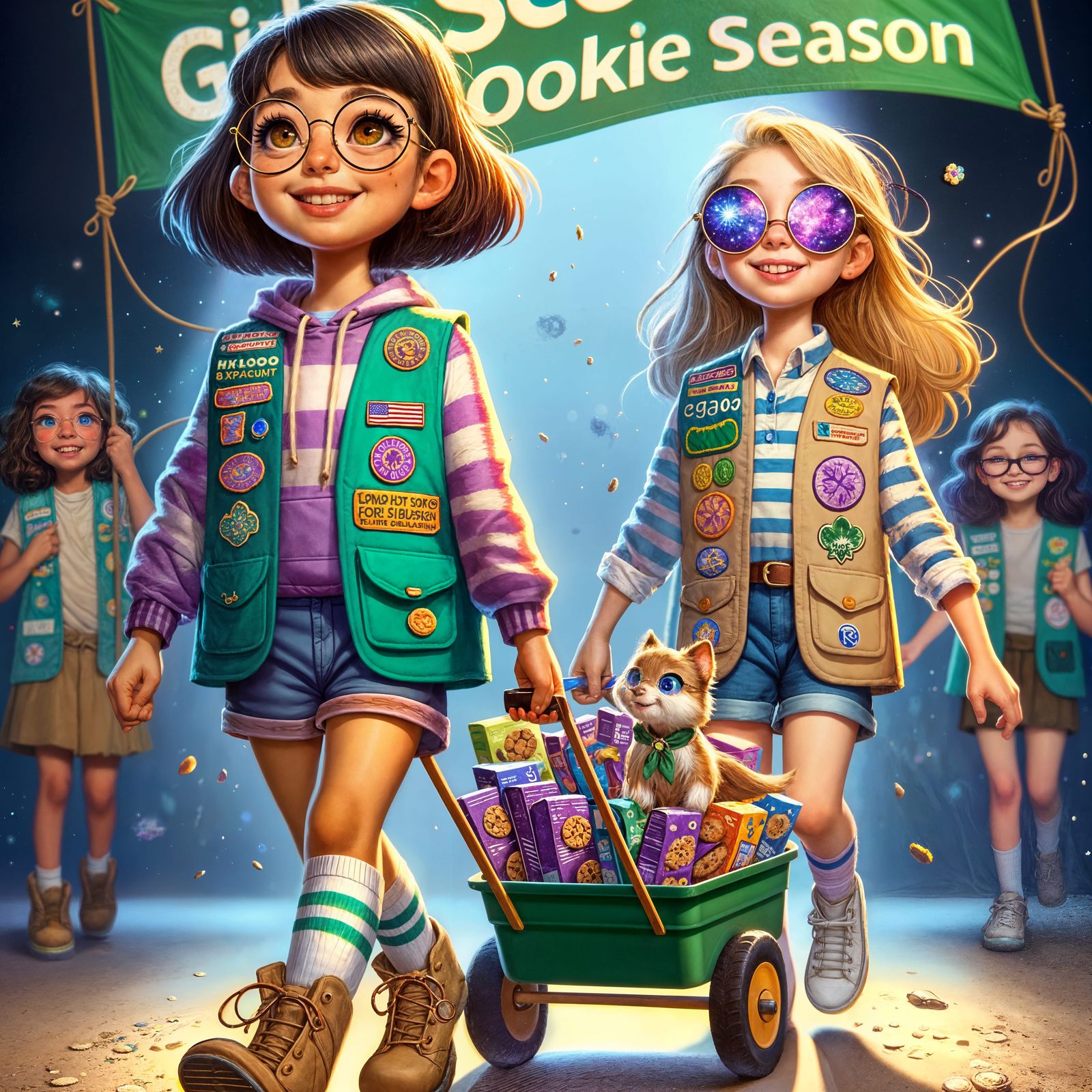 Girl Scout Ambassadors Share Joyful Cookie Season
