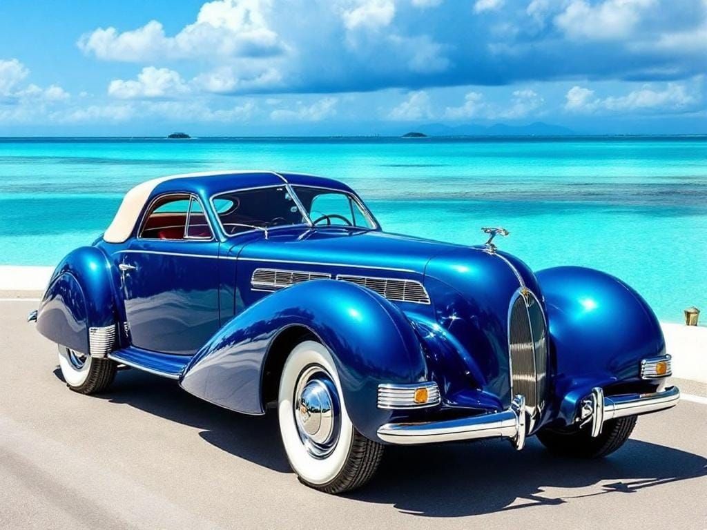 1939 Delahaye Coupe by Bugatti, Maldives