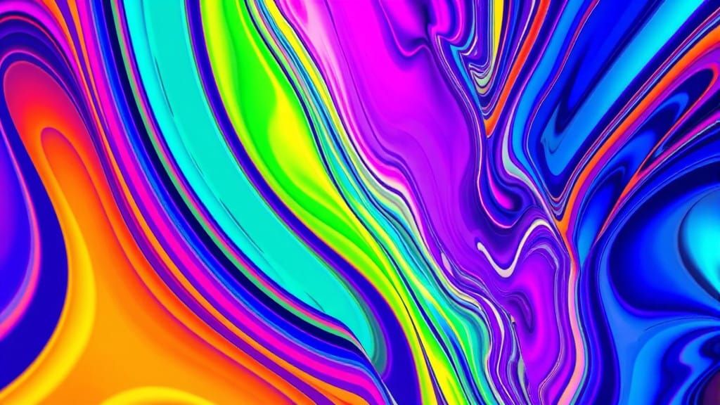 Mind-Bending Optical Illusion in Futuristic Aesthetic