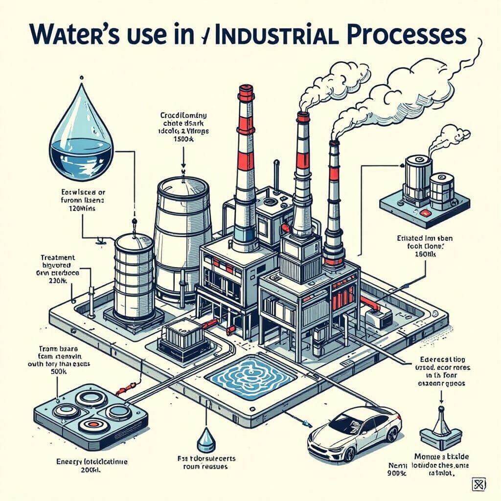Water in Industry: Cooling, Energy & Automotive