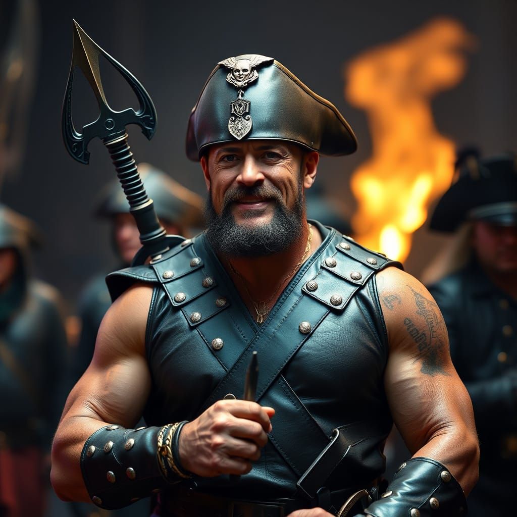 Dwayne Johnson as Captain Morgan