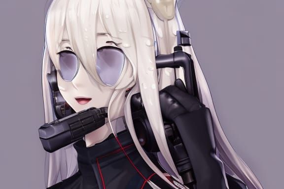 Girls' Frontline SOPMOD II Full Body Portrait