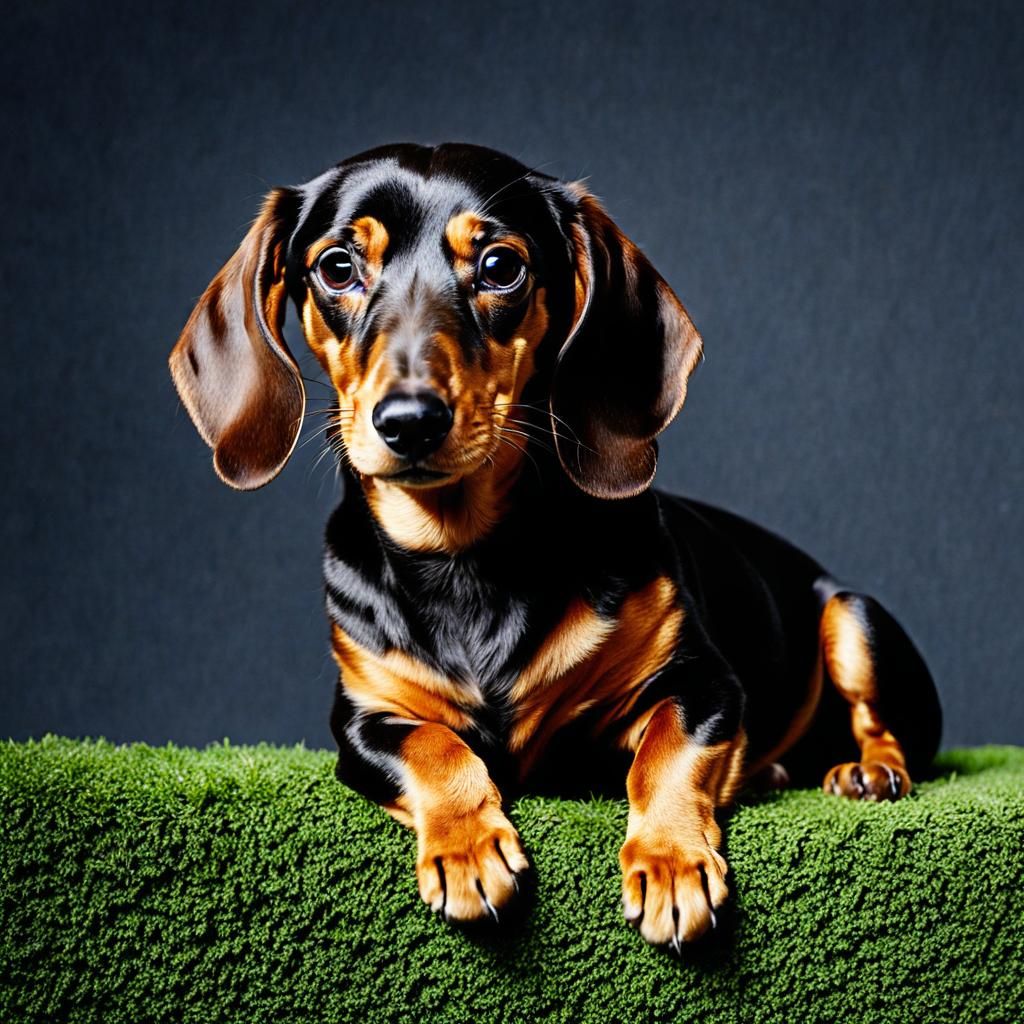 Image of a Golden Dachshund