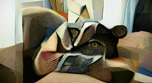 Rubik's Cube Cat: A Playful Puzzle