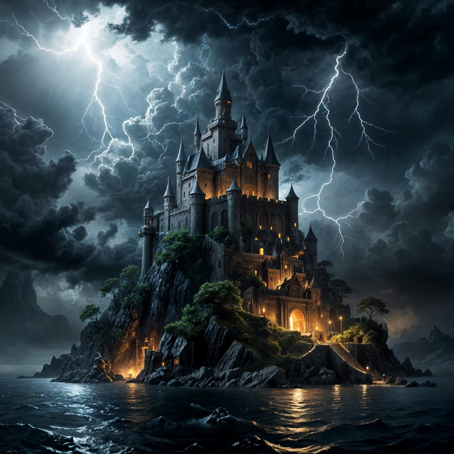 Supervillains hideout