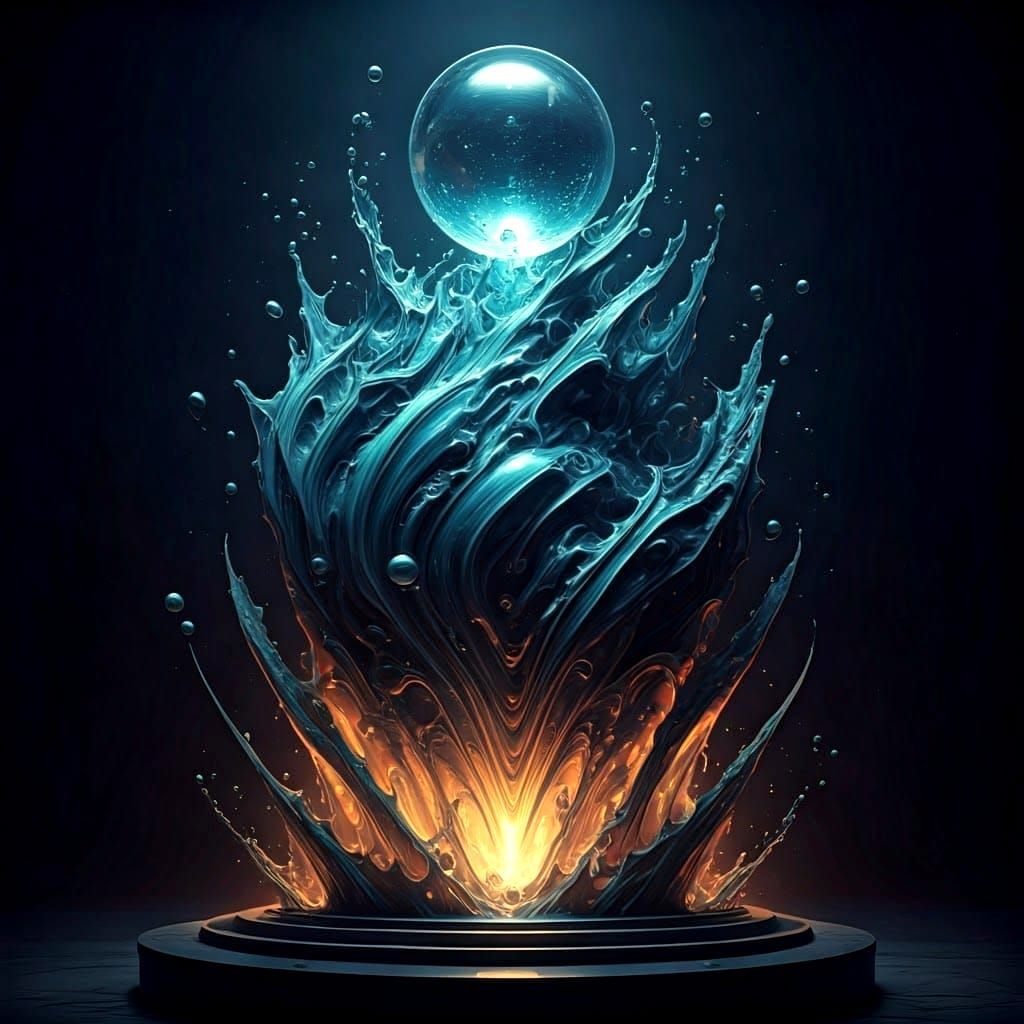 Epic Hyperrealistic Sculpture in a Museum Setting