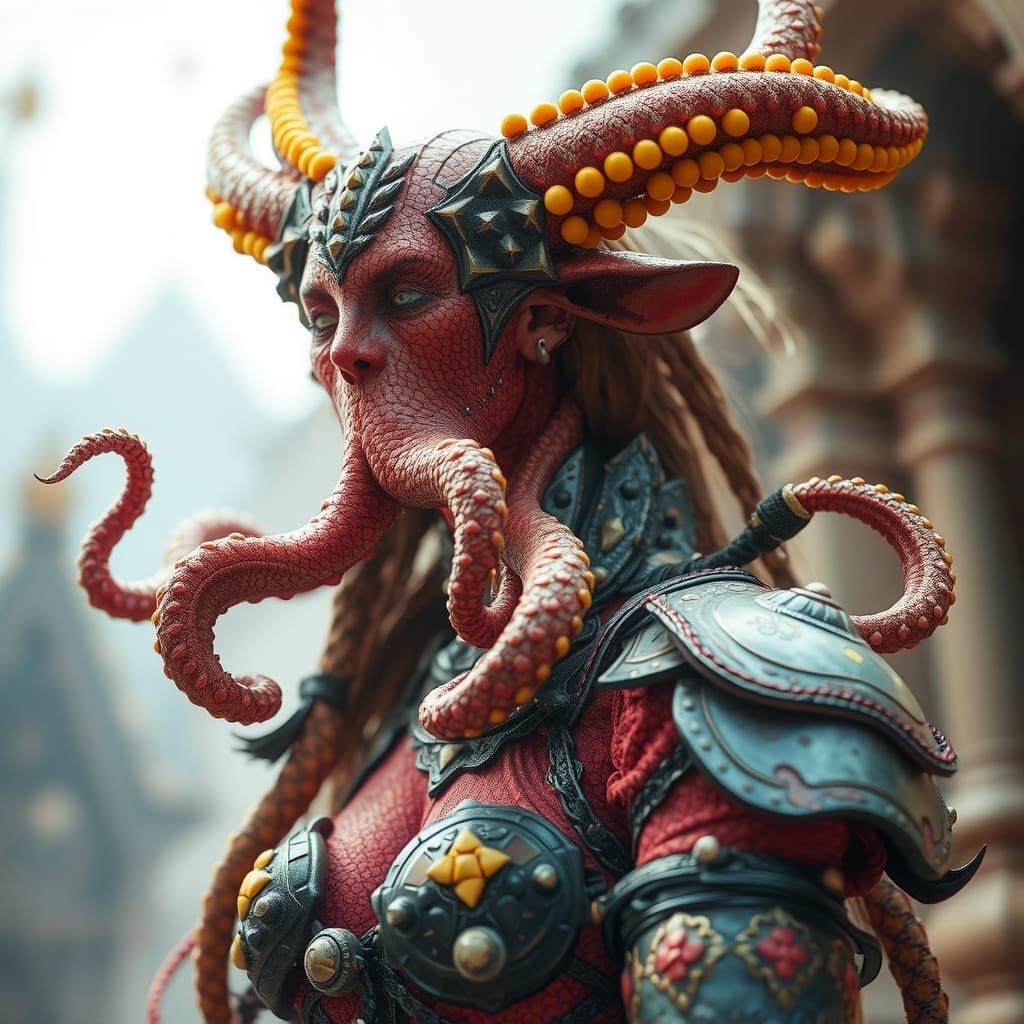 Double Exposure: Honeycomb Demon in 3D