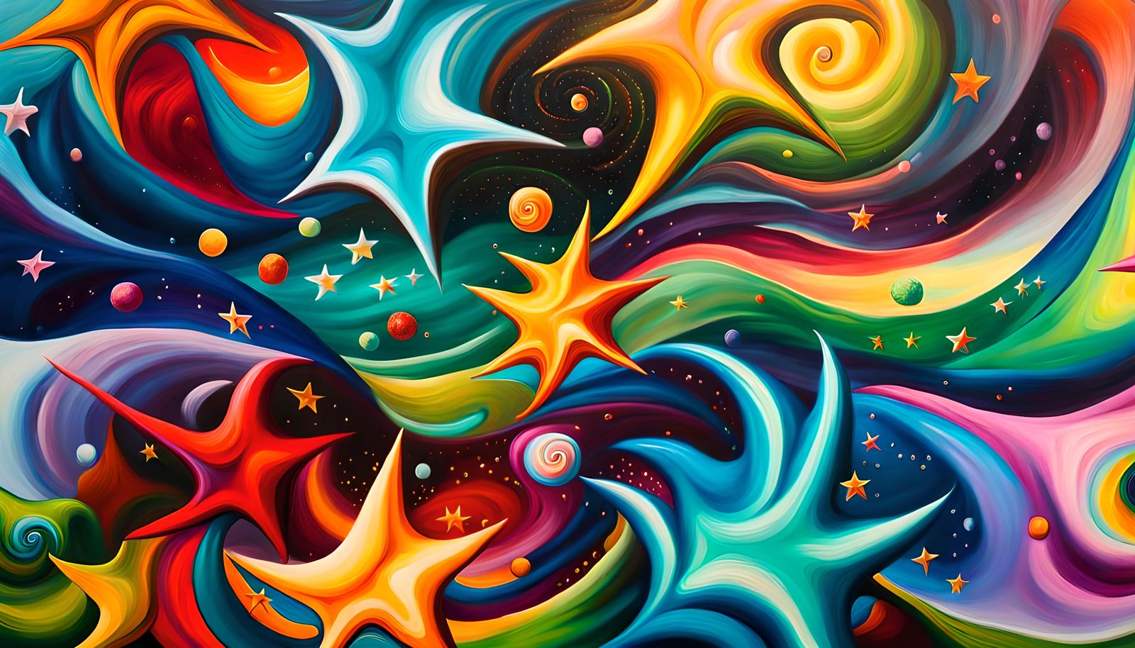 Harmonious Newborn Stars in Electromagnetic Plasma Maelstrom