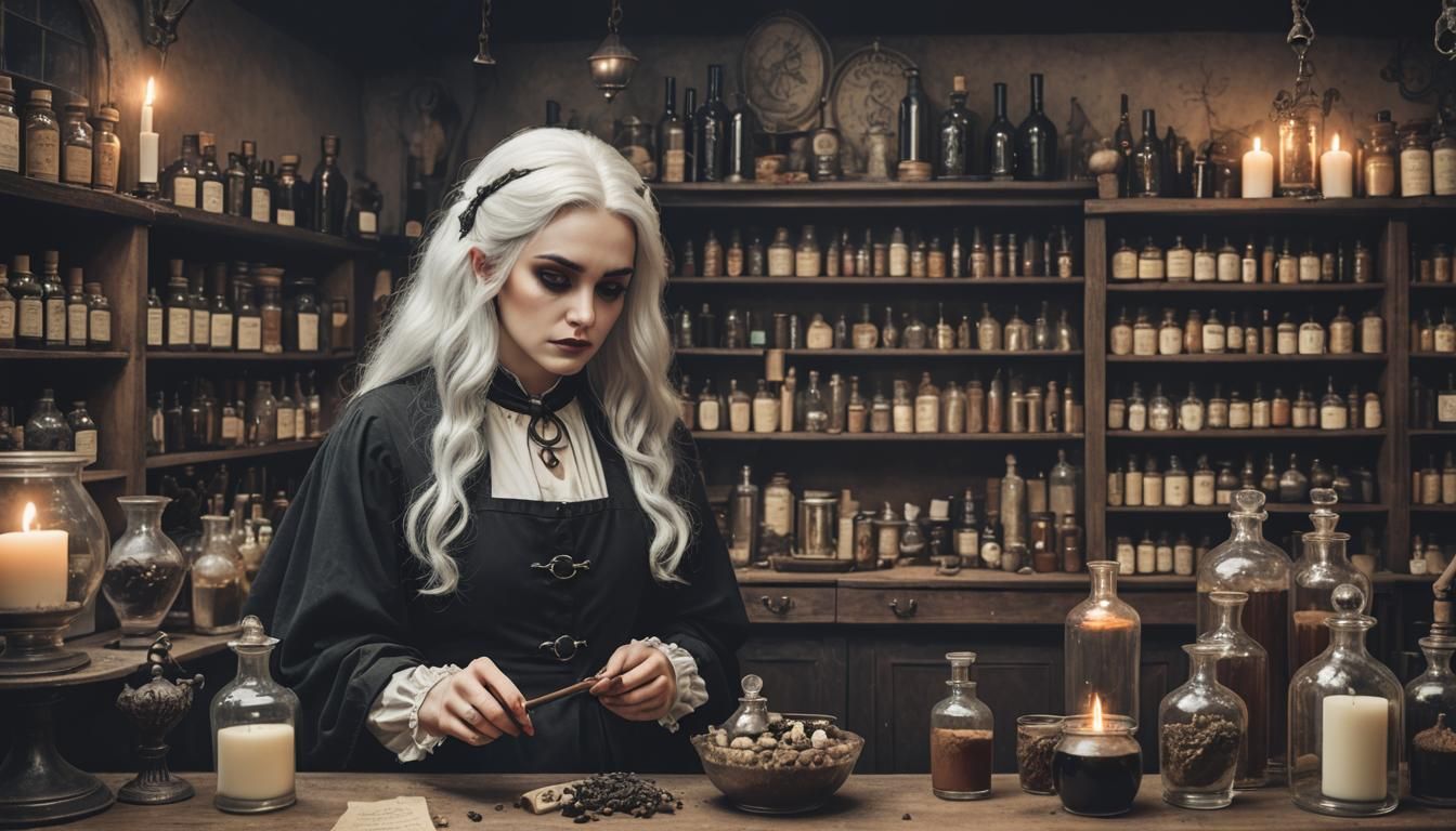 Gothic Apothecary: A Vintage Witch's Spellcraft