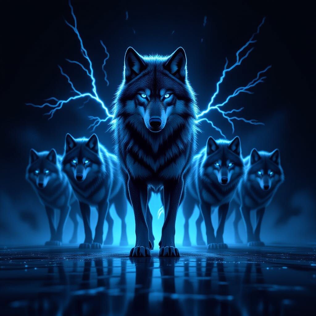 six supernatural wolves