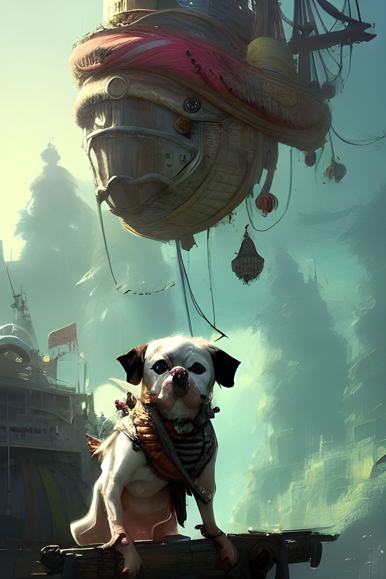 Cute pirate dog ...