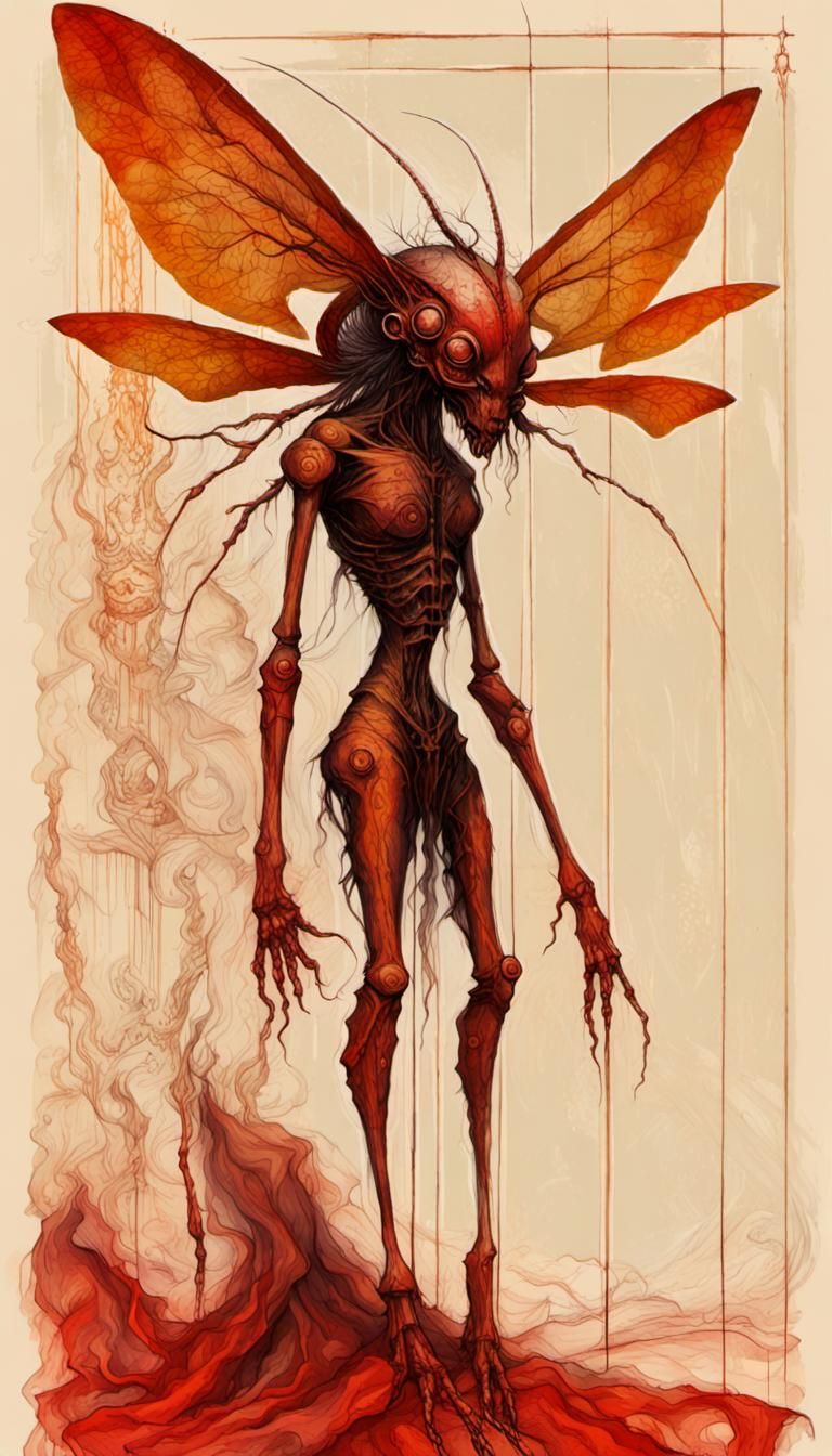 Cybernetic Truth Seeker in Dystopian Sci-Fi Style