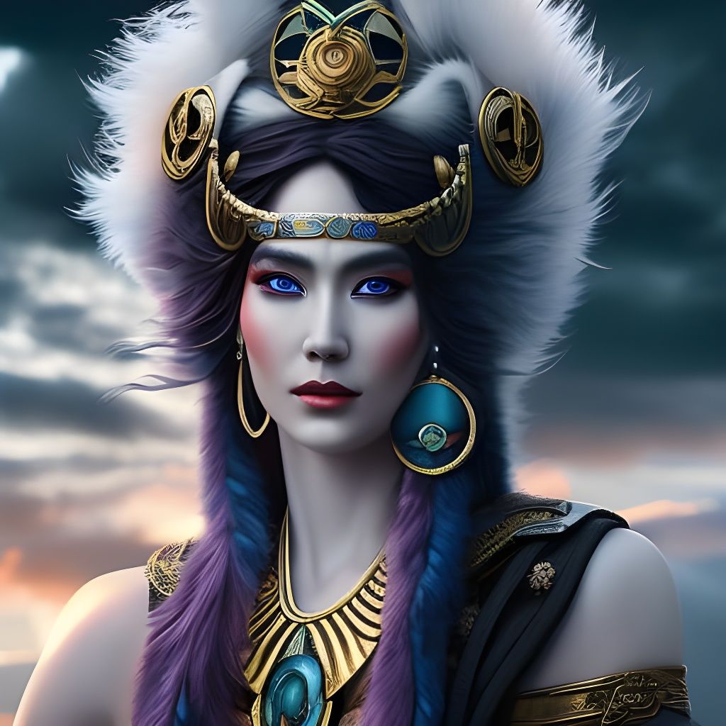 Freyja: Norse Goddess of Love and War in 8K