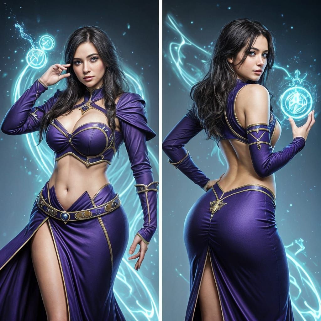 Enchanting Alchemist Woman