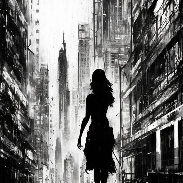 Alone in town