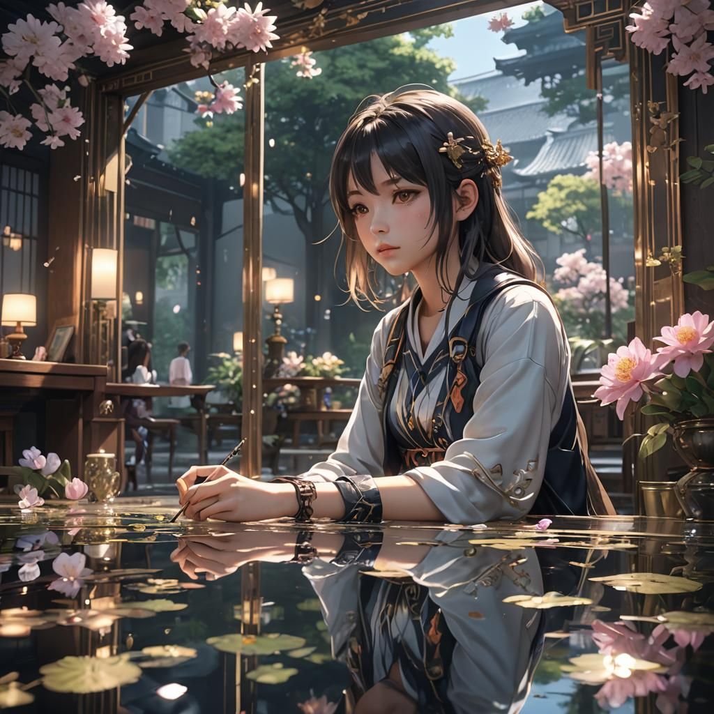 Breathtaking 3D Anime Art Inspired by WLOP