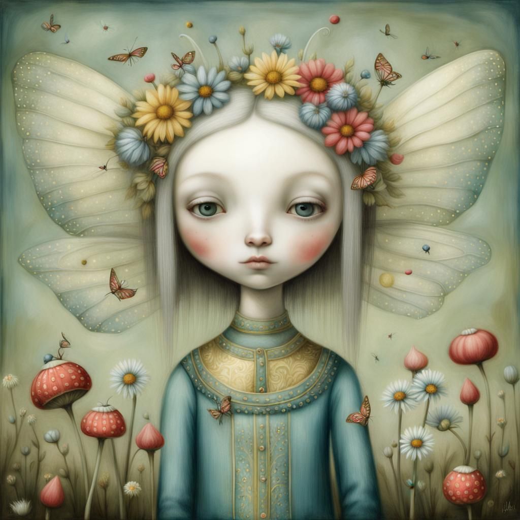 Whimsical Hybrid Creatures in a Surrealist Style