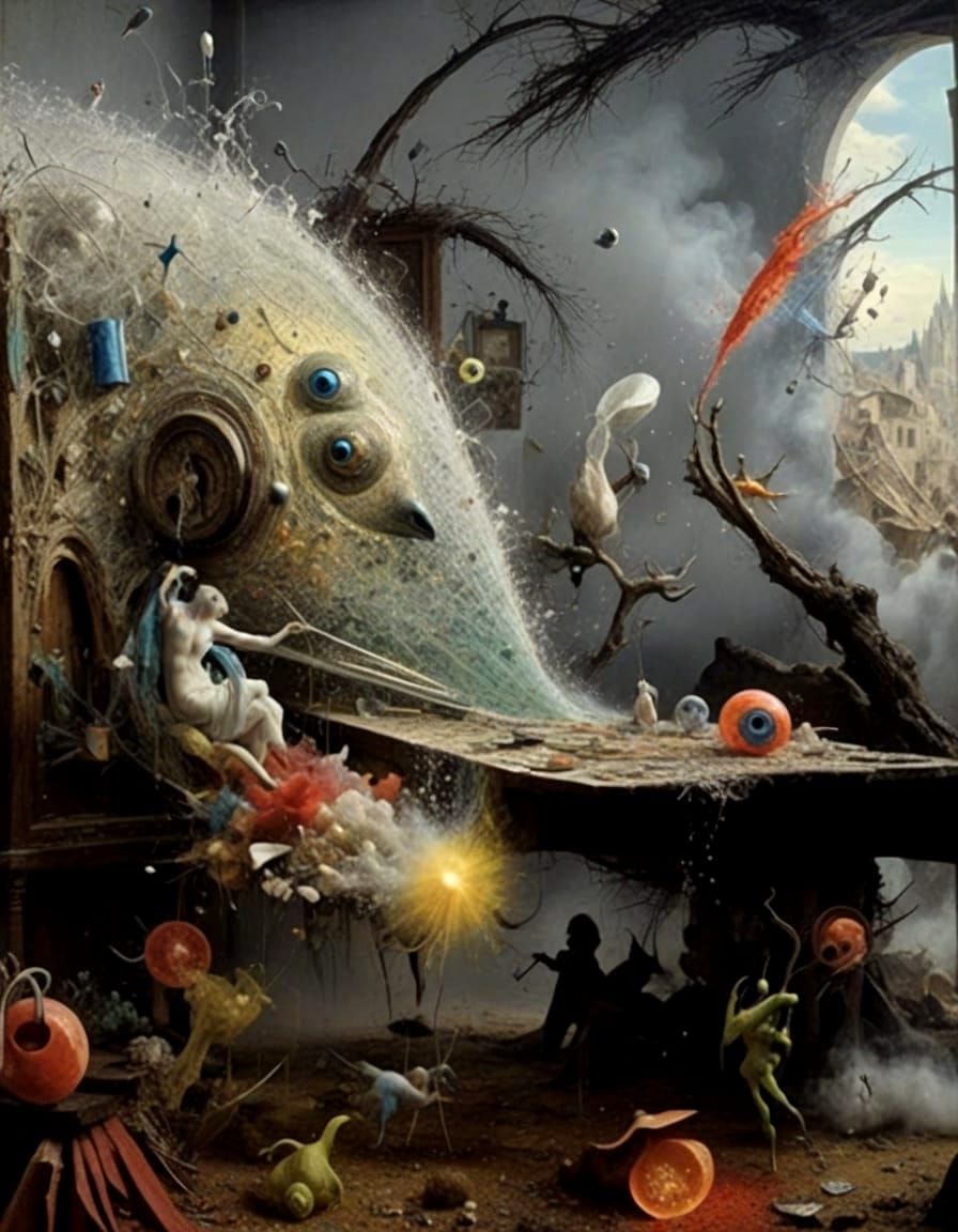 Golden Birdy: Still stuck in the Canvas