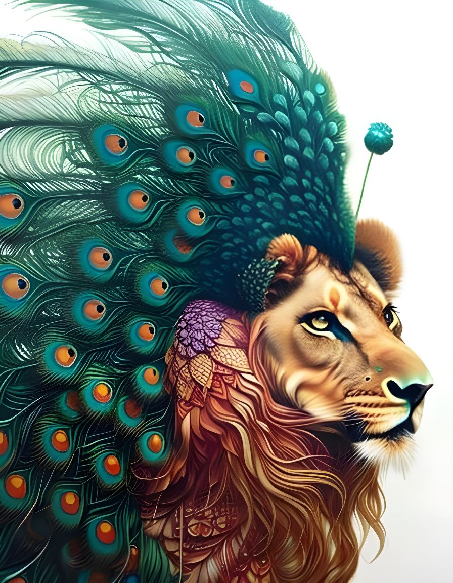 Elegant Peacock Feathers: Iridescent Beauty