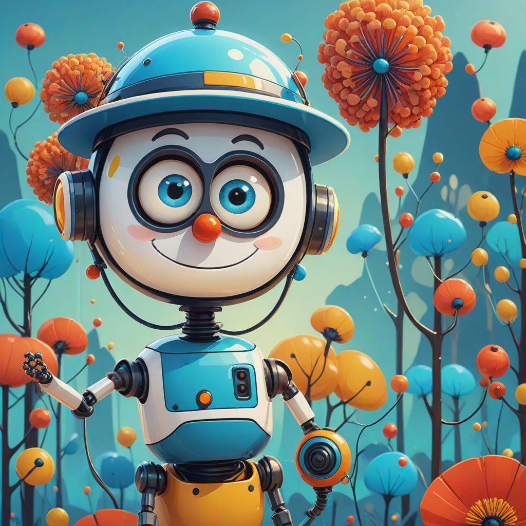 A "systhamlacher" is a robotic arbiter of on-line conflicts between game players. He uses humour to defuse (not diffuse!...