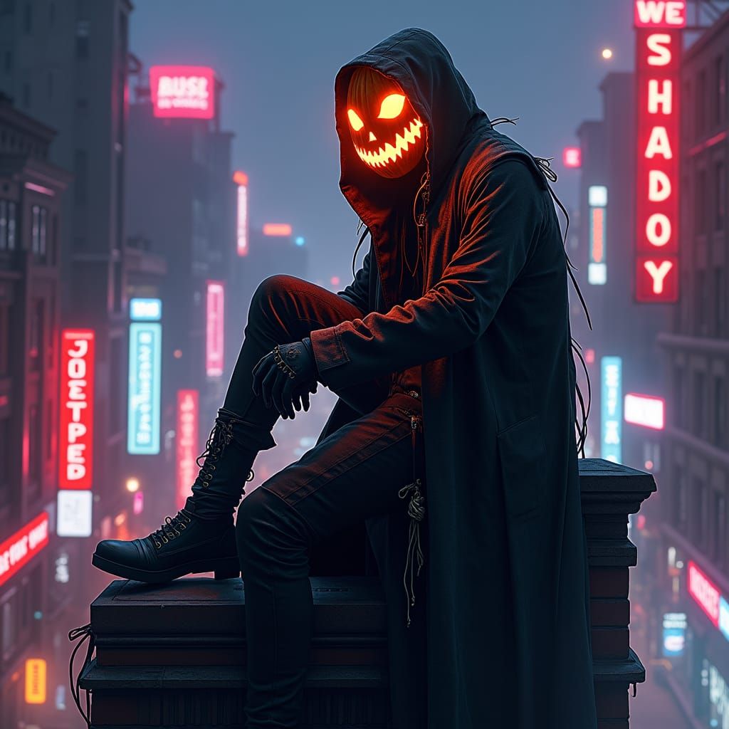 Jackshade: Cybernetic Spirit in Neon Dystopia