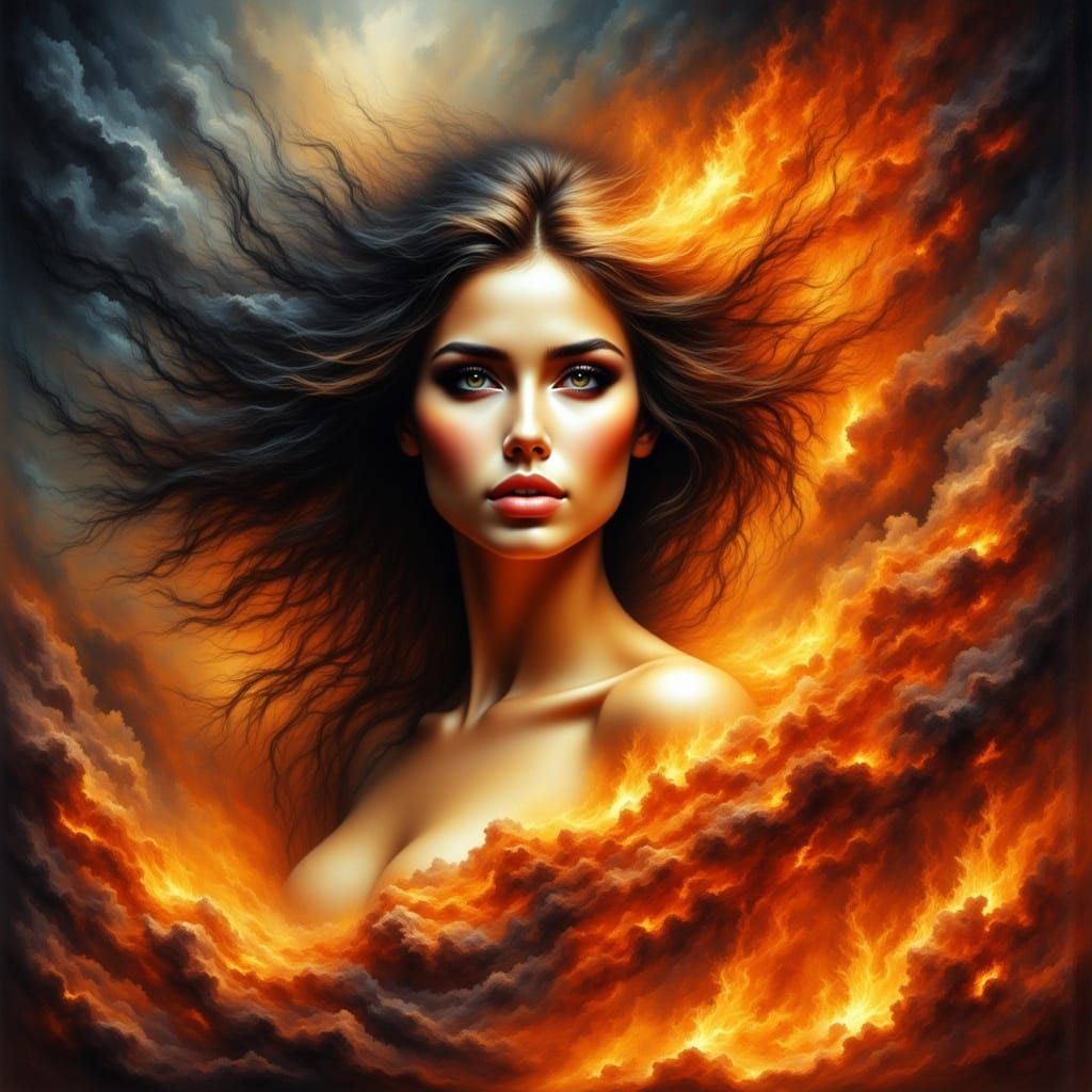 Flaming Siren of the Wild