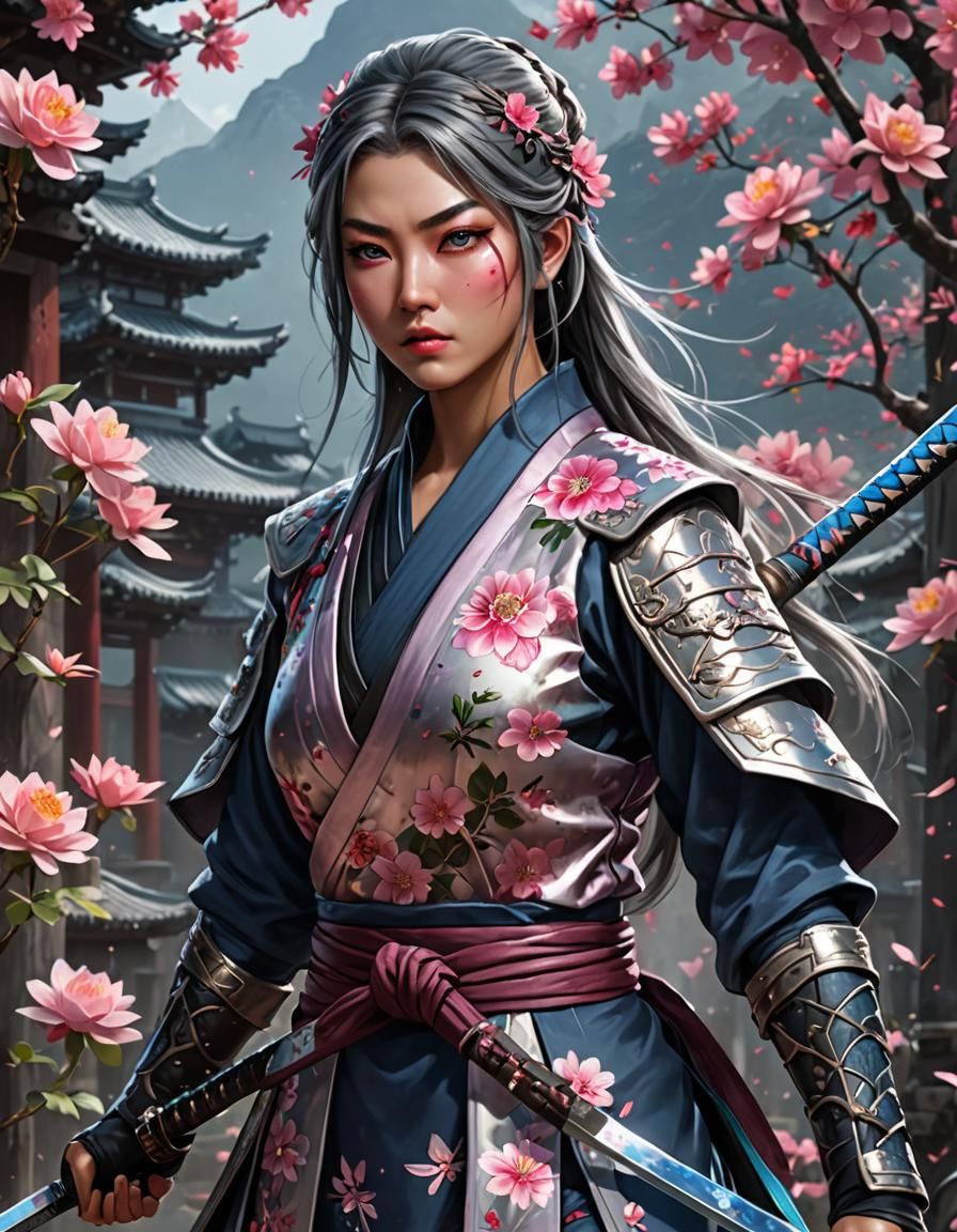 Female Ninja (Kunoichi) - 04