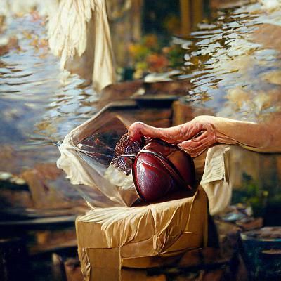 Ethereal Beauty: An Oil Painting Inspired by James Gurney
