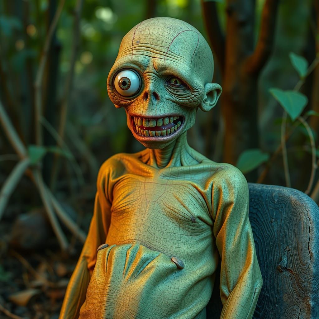 AI Generated Image of the Concept Weird